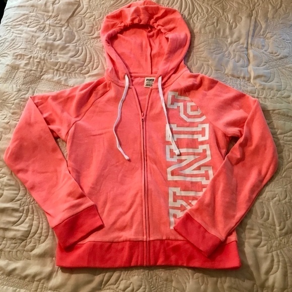 PINK Victoria's Secret Tops - 🛍NWT VS PINK Full Zip Hoodie